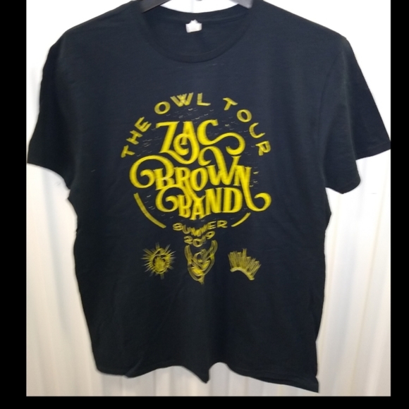 Zac Brown 2019 Concert Tour Dates T-Shirt Size XL - Picture 1 of 3